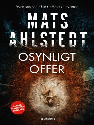 cover image of Osynligt offer